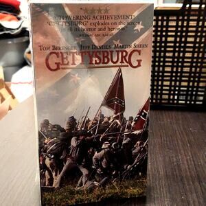 Gettysburg VHS 1993 Double Tape Brand New in Packaging